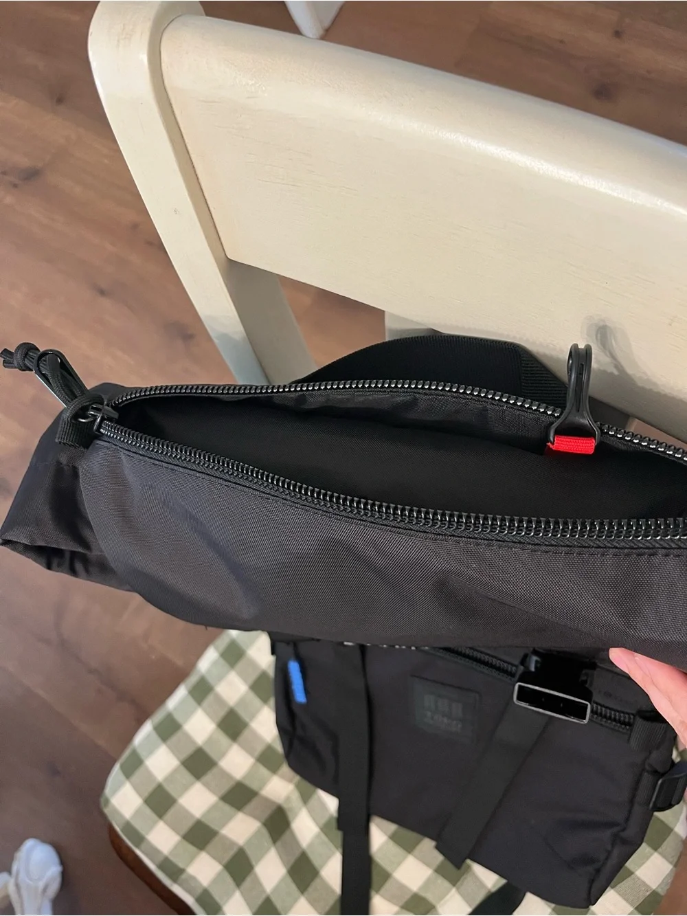 Topo Designs Black Roll-Top Backpack - Picture 7 of 9
